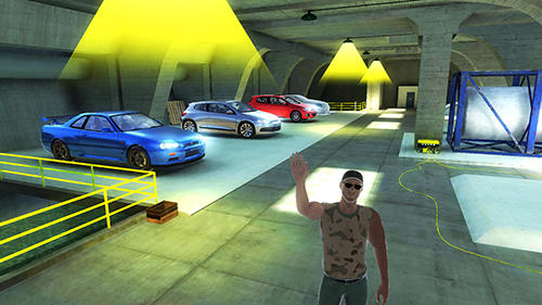 Skyline drift simulator скриншот 1