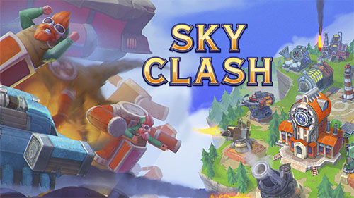 Sky clash: Lords of clans 3D captura de pantalla 1