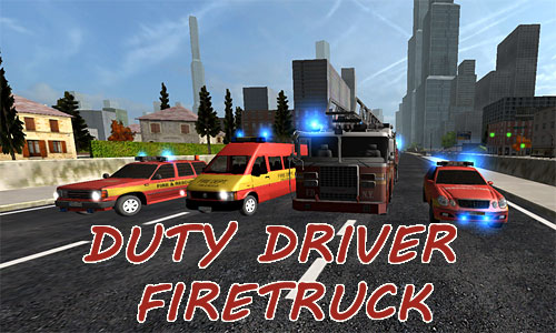 Duty driver firetruck for iPhone