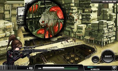 Ghost Sniper:  Zombie captura de pantalla 1