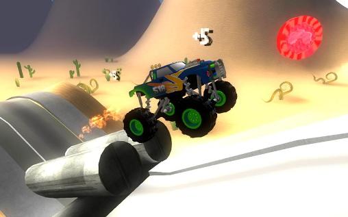 Extreme racing: Big truck 3D captura de pantalla 1