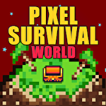 Pixel survival world icône