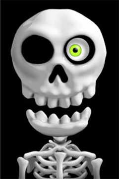 Crazy Skeleton for iPhone