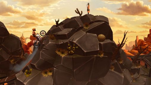 Trials Frontier auf Russisch