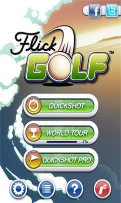 Flick Golf screenshot 1