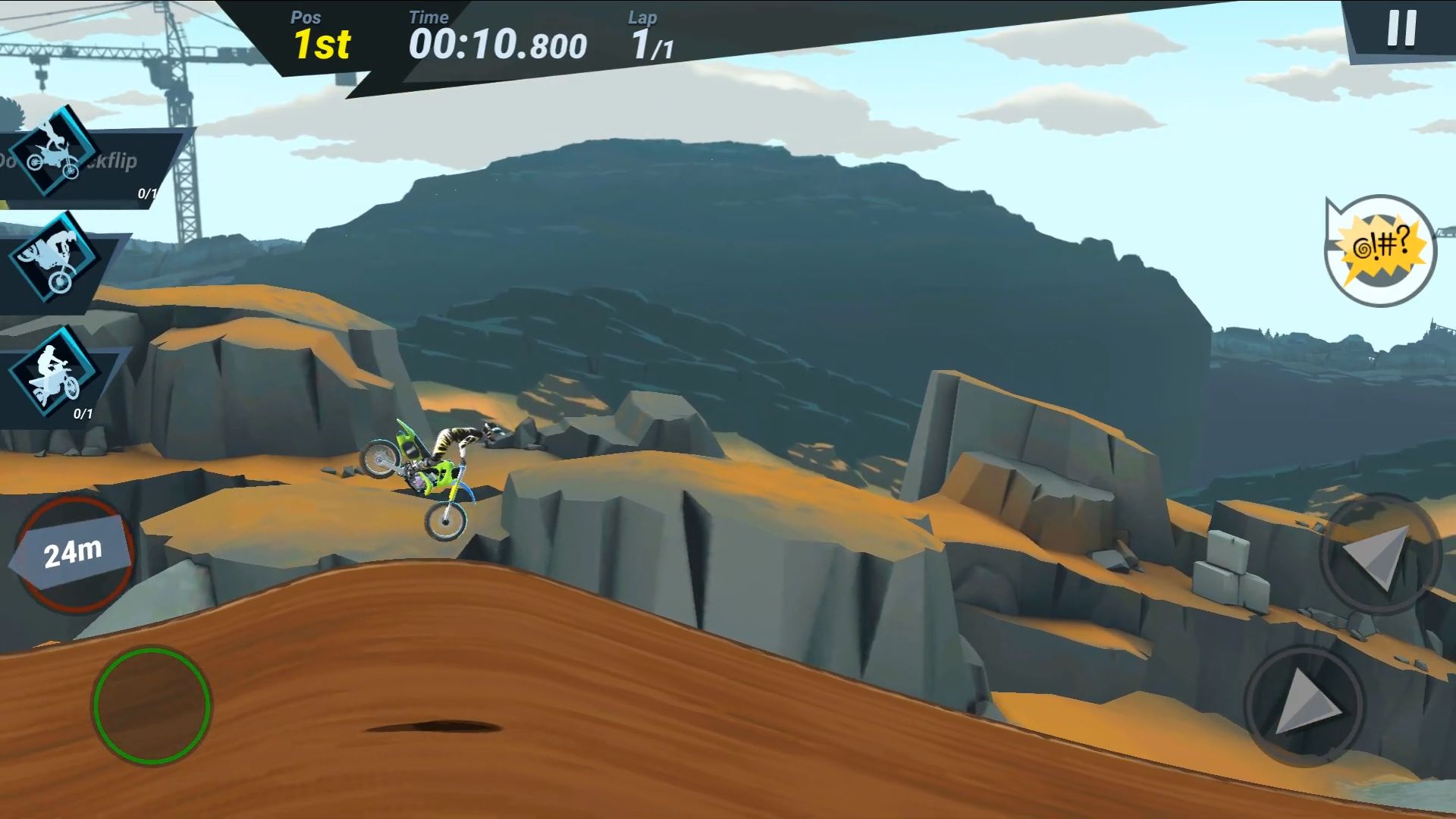 Mad Skills Motocross 3 screenshot 1