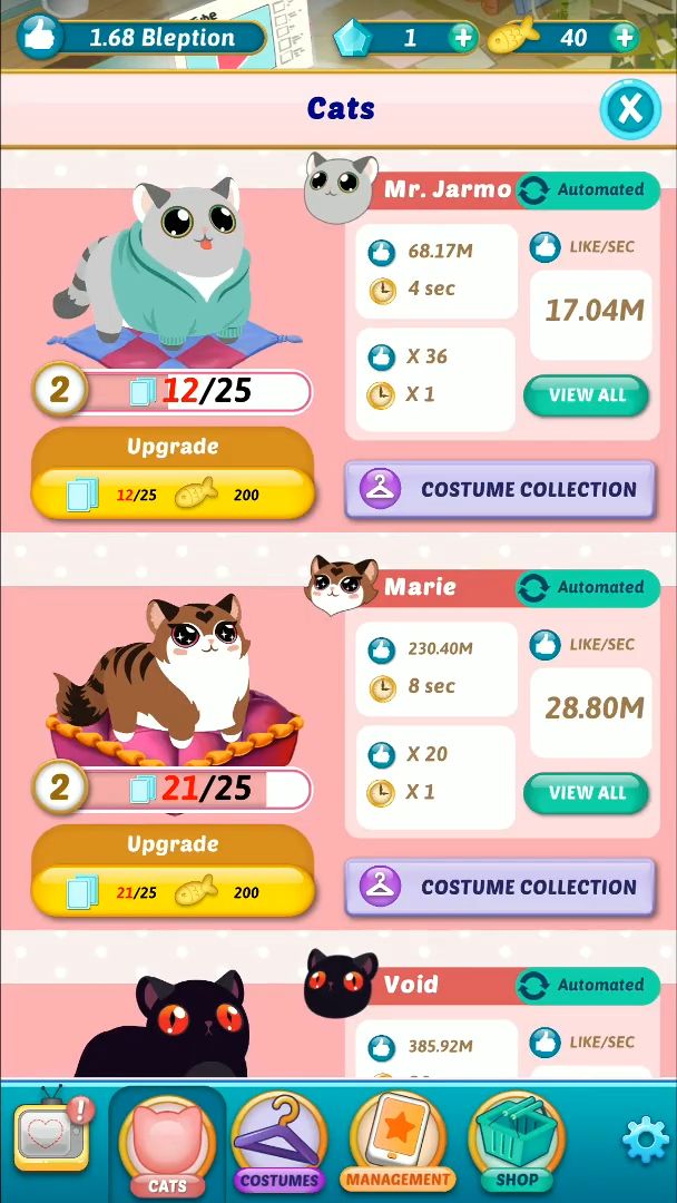Idle Cat Stars for Android