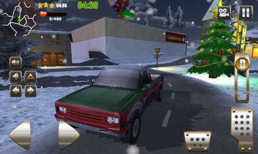 Christmas snow: Truck legends for Android