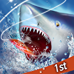 Fishing rivals: Hook and catch icon