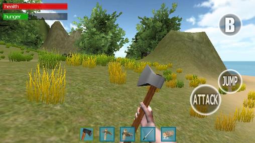 Landlord 3D: Survival island captura de tela 1