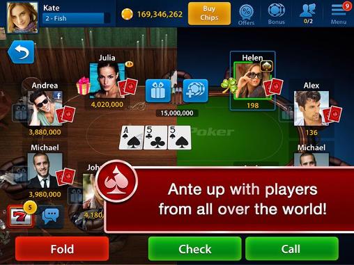 Texas holdem poker: Celeb poker para Android