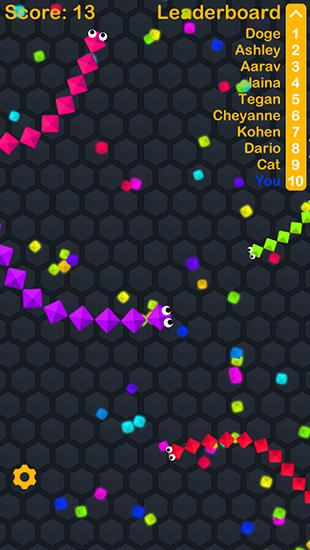 Slithering snakes for Android