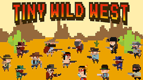 Tiny Wild West: Endless 8-bit pixel bullet hell screenshot 1