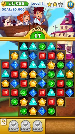 Jewel mania: Valentine's day para Android