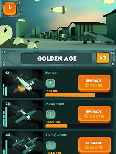 Idle skies for Android