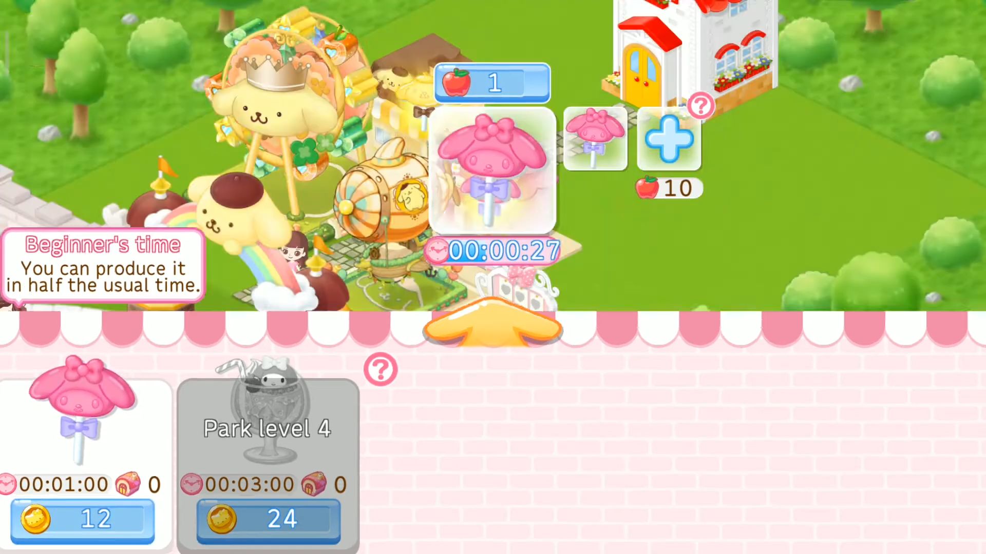 Hello Kitty World 2 Sanrio Kawaii Theme Park Game captura de pantalla 1
