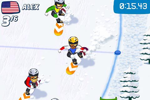 Vancouver 2010: Official game of the olympic winter games for iPhone