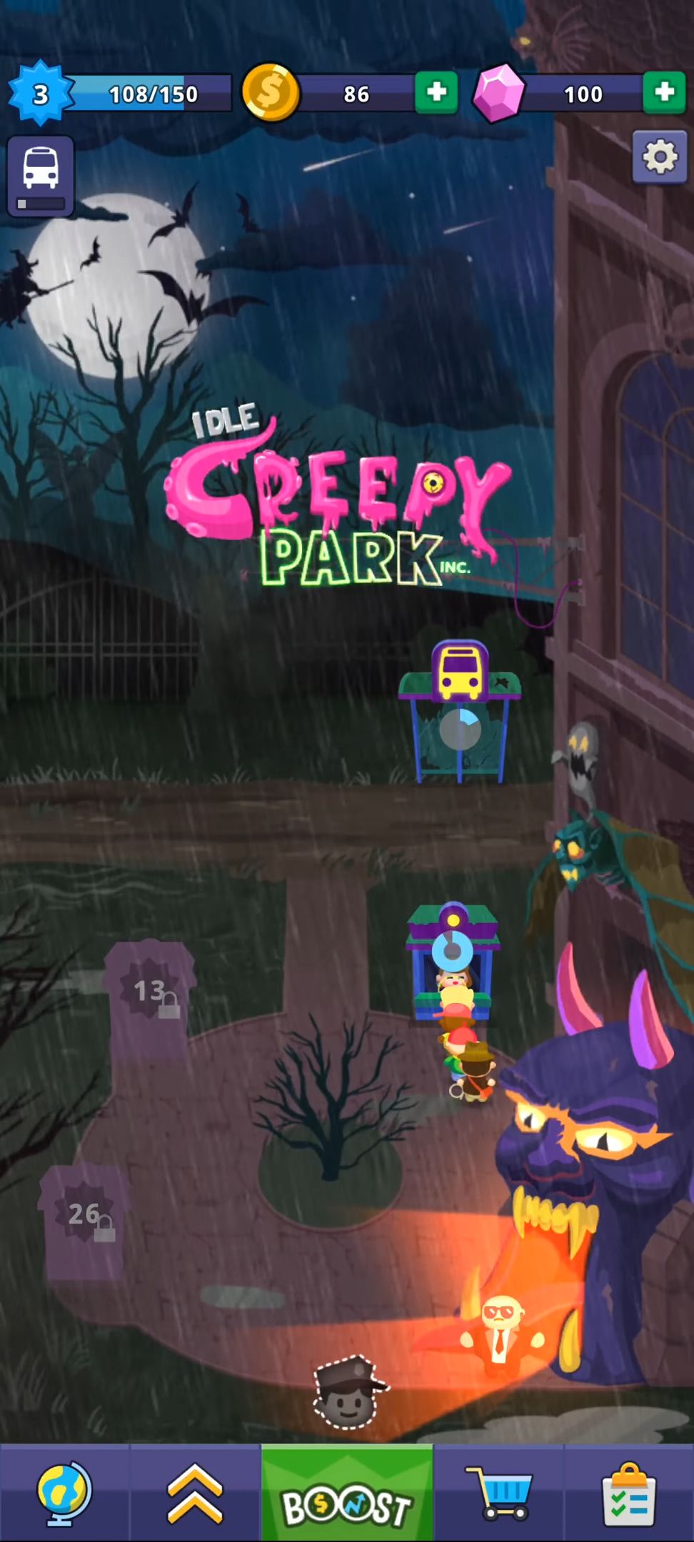 Idle Creepy Park Inc. for Android