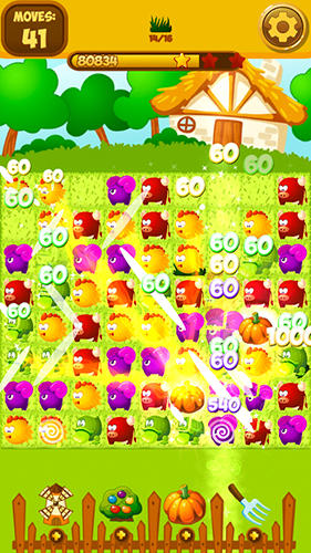 Happy hay farm world: Match 3 pour Android