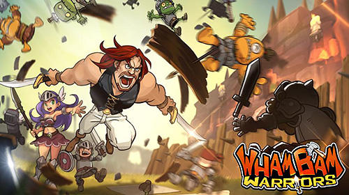 Wham bam warriors: Puzzle RPG captura de pantalla 1