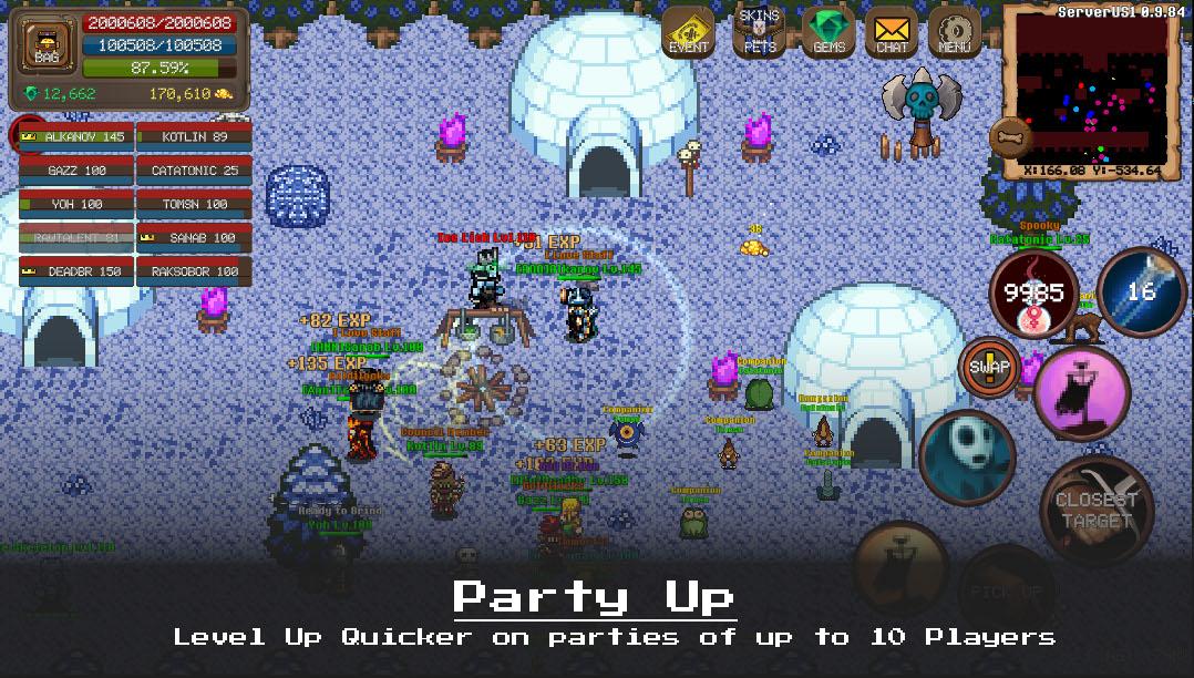 RPG Laurum Online - MMORPG - Pixel MMO - PVP for Android