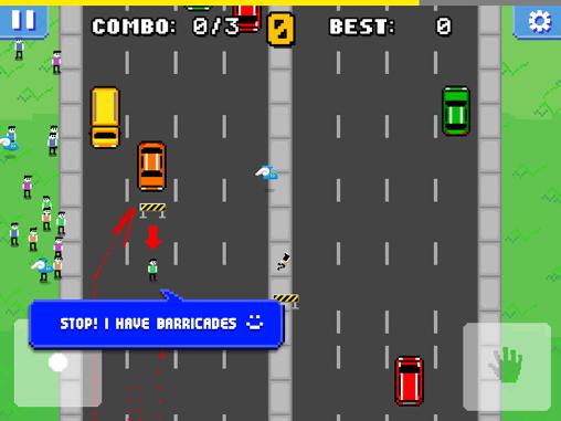 Traffic cross: Don't hit by car pour Android