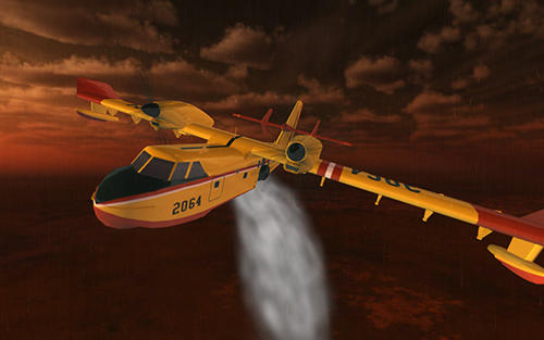 Airplane firefighter simulator for Android