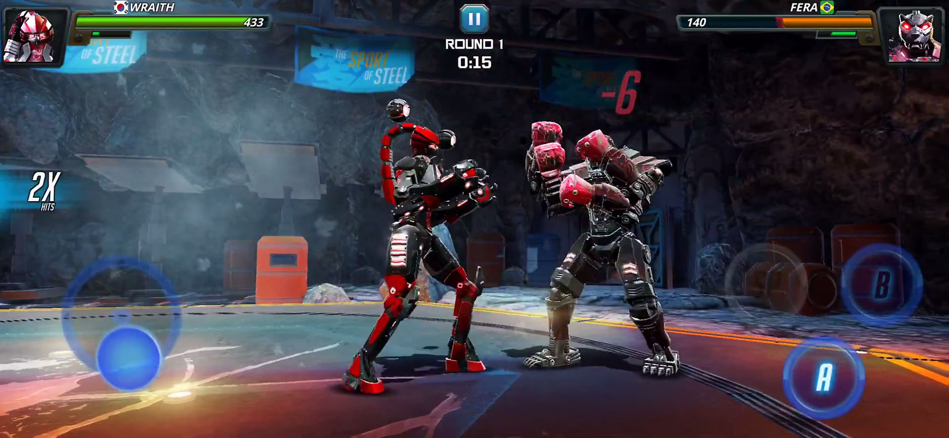 World Robot Boxing 2 captura de pantalla 1