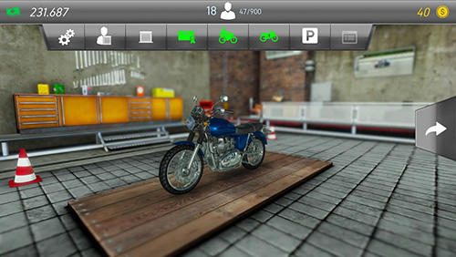 Motorcycle mechanic simulator screenshot 1