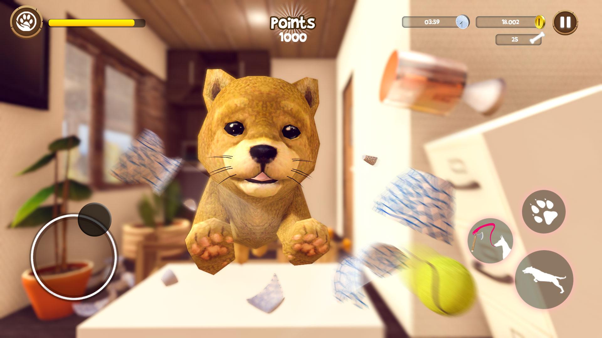 Virtual Puppy Simulator captura de tela 1