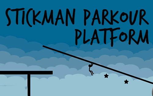 Stickman parkour platform screenshot 1