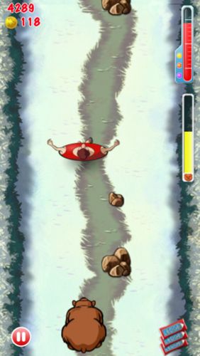 Fat man rolling for iPhone for free