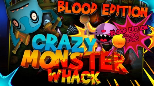 ロゴCrazy monster whack: Blood edition