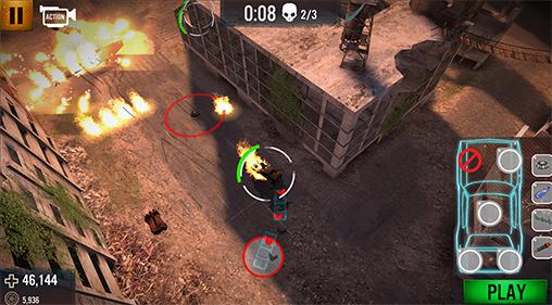 Auto warriors: Tactical car combat screenshot 1