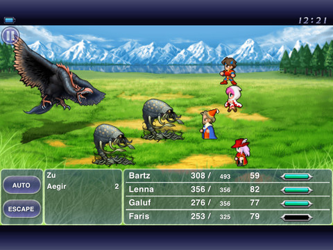 Final Fantasy V für iPhone kostenlos