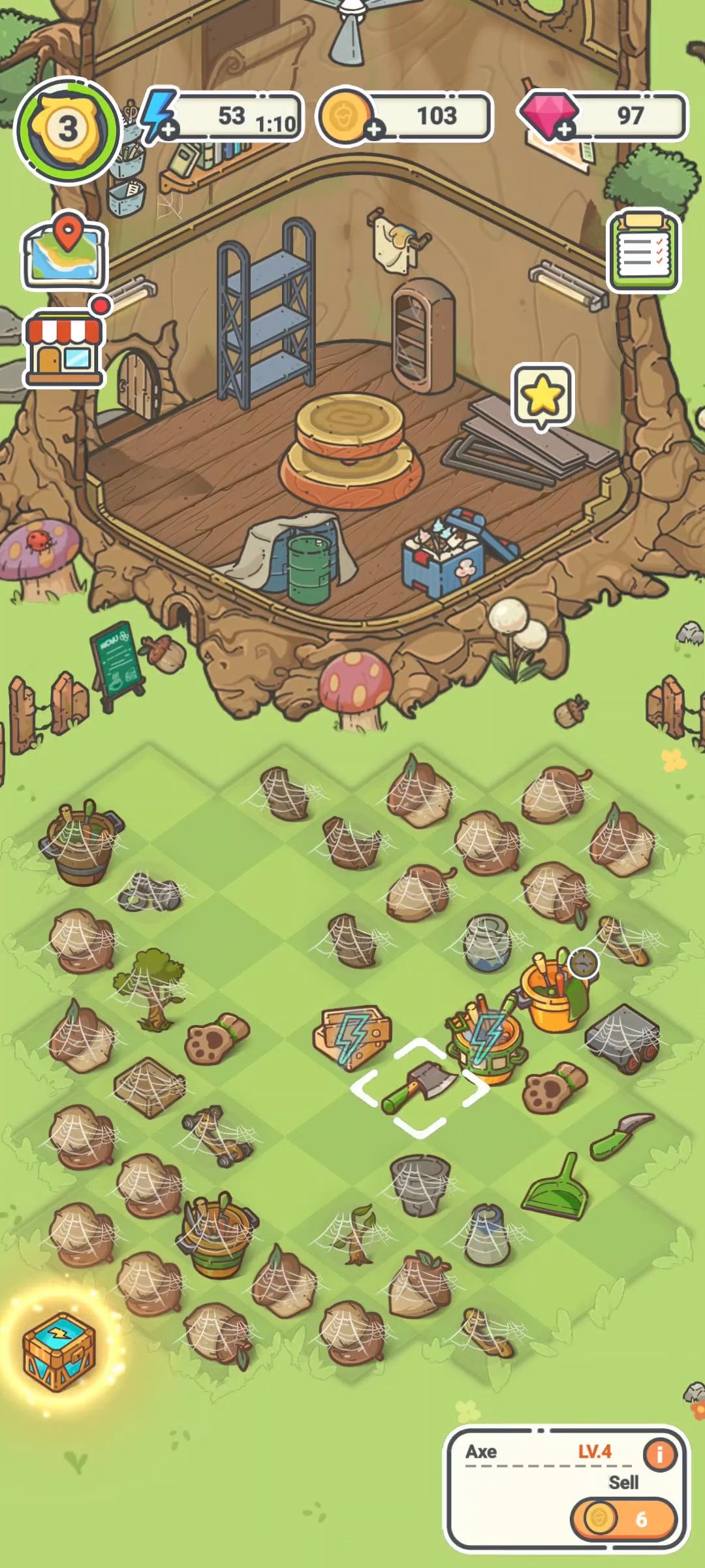 Animal Town - Merge Game captura de pantalla 1