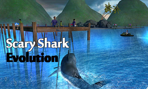 Scary shark evolution 3D icono