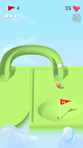 Pocket mini golf captura de pantalla 1