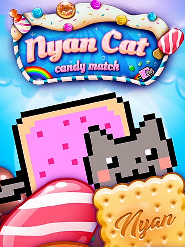 логотип Нян кіт: Сортування цукерок
