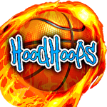 Hood hoops: Basketball ícone