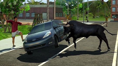 日本語のAngry bull: Revenge 3D 