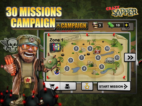 Crazy Sapper for iPhone