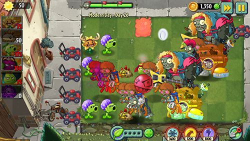 Plants vs. zombies 2: Modern day for iPhone