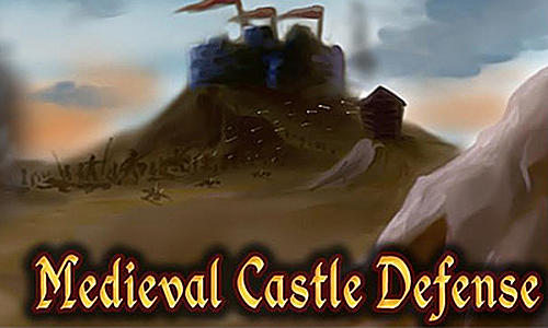 Medieval castle defense icon