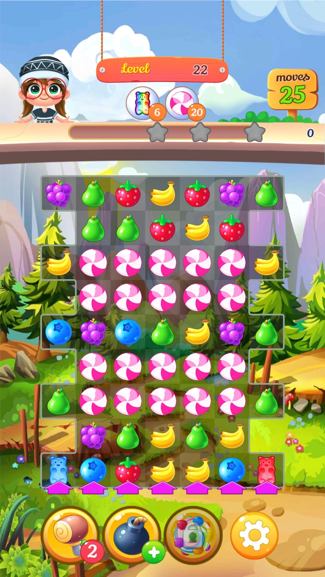 New Tasty Fruits Bomb: Puzzle World for Android