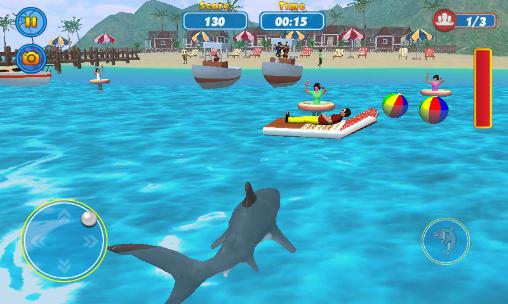 Shark attack simulator 3D屏幕截圖1