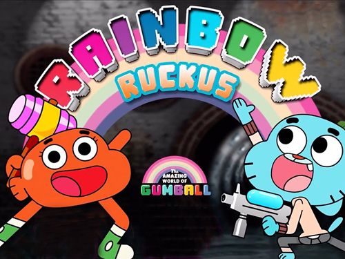 ロゴGumball: Rainbow ruckus