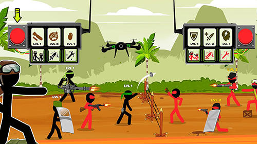 Stickman army: Team battle for Android