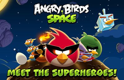 logo Angry Birds no Espaço