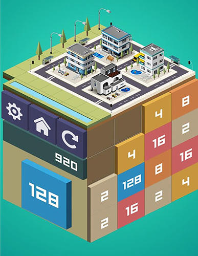 My 2048 city: Build town für Android